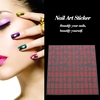 3D Design Nail Art Sticker Flowers 7 Optional Colors Yellow Tip Decal Manicure Stamping DIY Decoration Tool