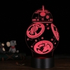 3D LED Desk Lamp Illusion Colorful Table Night Light