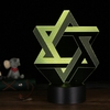 3D LED Desk Lamp Illusion Colorful Table Night Light