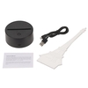 3D Optical Illusion LED Table Night Light Remote Control USB Cable Battery Operated Desk Lamp Valentine