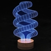 3D Optical Illusion LED Table Night Light Remote Control USB Cable Desk Lamp Valentine