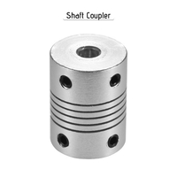 3D Printer Flexible Coupling Coupler 5mm to 5mm Driving Shaft Couplings for Reprap 3D Printer CNC Machine