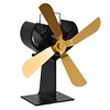 4 Blades Home Fireplace Fan Efficient Heat Distribution