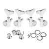 4 Chrome Sealed Tuning Pegs Tuners Machine Heads for Bass Guitar 2L+2R