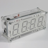 4-Digit DIY LED Electronic Clock Microcontroller 0.8inch Digital Tube Clock