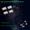 4 in 1 Charger Set with 4pcs 3.7V 1200mAh Li-po Battery for Syma X5SW X5SC RC Quadcopter