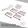 4 in 1 Charger with 4PCS 3.7V 750mAh Lipo Battery for JJR/C H12C H12CH H12W H12WH RC Quadcopter