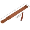 4 in 1 Straight Razor + Shaving Brush + Brush Stand + Leather Strop Strap Man