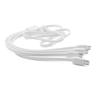 4 in 1 USB Cable Android Charger for LED Propellers DJI Mavic Pro Air Spark Phantom Series Drone