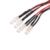 4 LED Lights Kit 2 White 2 Red for 1/10 1/8 Traxxas HSP Redcat RC4WD Tamiya Axial SCX10 D90 HPI RC Car