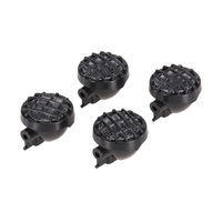 4 LED White Lights with Lampshade Roof Light Search Lamp for 1/10 1/8 Traxxas HSP Redcat RC4WD Tamiya Axial SCX10 D90 HPI RC Rock Crawler