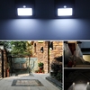 4 Pack 20LEDs Rechargeable Solar Powered Wall Lamp with PIR Motion Sensor