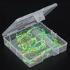 4 PCS Fishing Hooks Fishing Feeder Holder Fishing Bait Cage Trap Basket Fishing Lure Packing Barbed Fishing Hook