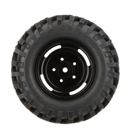 4 Pcs High Performance 1/10 Climber Off-road Car Aluminum CNC Wheel Rim and Tire 96005 for Traxxas HSP Tamiya HPI Kyosho RC Car