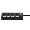 4 Ports USB HUB USB 2.0 Adapter Splitter Hub with Independent Power ON/OFF Switch