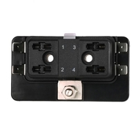 4 Way Mini Blade Fuse Box Holder APM ATM 5A 10A 25A for Car Boat Marine Trike 12V 24V