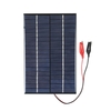 4.2W 18V Polycrystalline Silicon Solar Panel with Alligator Clips Solar Cell for DIY Power Charger
