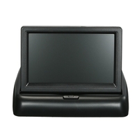 4.3 Inch TFT Color Display Foldable Car LCD Monitor Dashboard Screen Parking Monitor