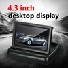 4.3 Inch TFT Color Display Foldable Car LCD Monitor Dashboard Screen Parking Monitor