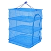 45 * 45 * 65cm Folding 4 Layers Fish Mesh Hanging Drying Net Food Dehydrator Fish Vegetable Dryer Net Drying Rack
