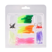 45PCS Soft Worm Lure Fishing Lure Set
