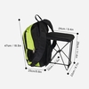 47L Camping Travel Backpack with Folding Chair Backpack and Stool Chair Combo Gear for Outdoor Hiking Fishing