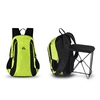 47L Camping Travel Backpack with Folding Chair Backpack and Stool Chair Combo Gear for Outdoor Hiking Fishing