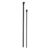48-75cm Extending Aluminum Alloy Fishing Bankstick Adjustable Carp Fishing Bank Stick Fishing Rod Pod Rest for Bite Alarm