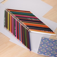 48 Color Premium Pre-Sharpened Oil Based Colored Pencils Set with Metal Case for Kids Adults Artist Art Drawing Sketching Writing Artwork Coloring Book