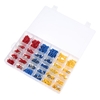 480PCS Assorted Insulated Terminals 13 Kinds Crimp Electrical Wire Cable Connector Kit Butt Spade Ring Fork Set Male Female