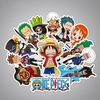 48Pcs One Piece 3-12Cm Stickers