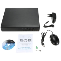 4CH H.264 1080P/1080N P2P Network DVR CCTV Security Phone Control Motion Detection Email Alarm for Surveillance Camera