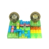 4GB MP3 Integrated Circuit Building Blocks Electronic Blocks DIY Kits Plastic Model Kits Science Kits with Remote Controller Educatioal Toy for children