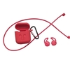 4in1 Silicone Case Cover Earphones Pouch Anti-lost Wireless Earphone Case for AirPods Carabiner Earpods Cover