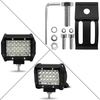 4inch 72W LED Light Bar Quad Row Spot Beam LED Cubes Work Lights Driving Fog Lamps 24 Lamp Beads