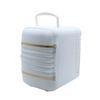 4L Mini Portable Refrigerator 2 in 1 Cooler Warmer Fridge for Car Home Office, Blue