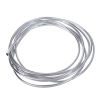 4M U Style DIY Car Interior Air Conditioner Outlet Vent Grille Chrome Decoration Strip Silvery