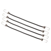 4Pcs 10cm Elastic Roof Rack Rope Luggage Cords for 1/10 RC Rock Crawler Truck Axial SCX10 90046 D90 TRX-4 Car