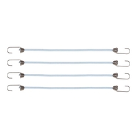 4Pcs 10cm Elastic Roof Rack Rope Luggage Cords for 1/10 RC Rock Crawler Truck Axial SCX10 90046 D90 TRX-4 Car