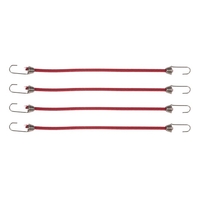 4Pcs 10cm Elastic Roof Rack Rope Luggage Cords for 1/10 RC Rock Crawler Truck Axial SCX10 90046 D90 TRX-4 Car