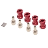 4pcs 12mm Hex 17mm Coupler Tire Extended Adapter for Traxxas Hsp Redcat Rc4wd Tamiya Axial scx10 D90 Hpi RC Crawler Monster Car