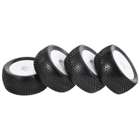 4PCS 1/8 Monster Truck Tyre Nail Point Tread Pattern for 1/8 HSP HPI Redcat RC4WD RC Buggy