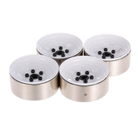 4pcs 1.9 Inch 1/10 Wheel Hub Deadlock Metal Wheel Rim for 1/10 D90 SCX10 CC01 RC4WD RCRUN RC Crawler Parts