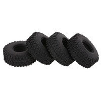 4PCS 1.9 Inch 120mm Tyre for 1/10 HSP Redcat Traxxas Axial SCX10 RC4WD D90 CC01 RC Rock Crawler