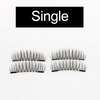 4Pcs 3D Magnetic Eyelashes Handmade Fake Eyelash Magnets Natural False Eyelashes Makeup Extension