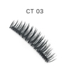 4Pcs 3D Magnetic Eyelashes Handmade Fake Eyelash Magnets Natural False Eyelashes Makeup Extension