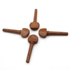 4pcs 4/4 Size Violin Fiddle Tuning Peg Set Jujube Wood Wooden Replacement for 4/4 Size Violin