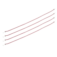 4Pcs 45cm Elastic Roof Rack Rope Luggage Cords for 1/10 RC Rock Crawler Truck Axial SCX10 90046 D90 TRX-4 Car