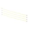 4Pcs 45cm Elastic Roof Rack Rope Luggage Cords for 1/10 RC Rock Crawler Truck Axial SCX10 90046 D90 TRX-4 Car
