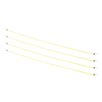 4Pcs 45cm Elastic Roof Rack Rope Luggage Cords for 1/10 RC Rock Crawler Truck Axial SCX10 90046 D90 TRX-4 Car